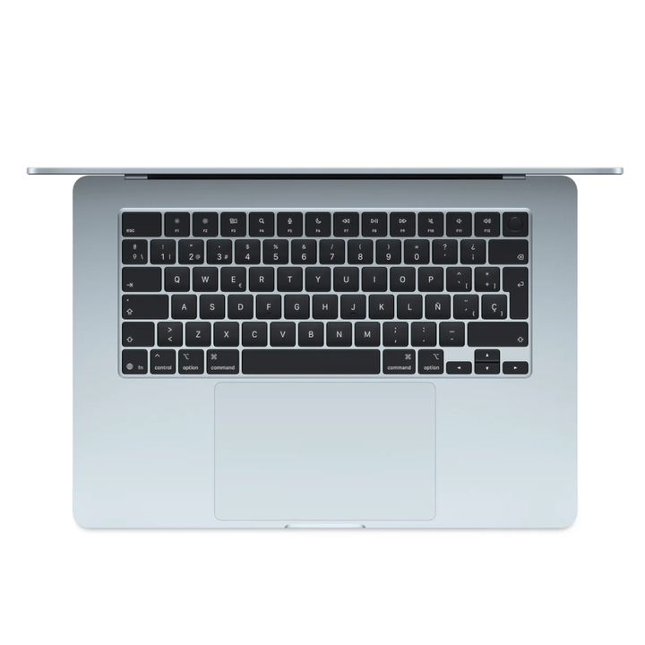 Al MacBook Air de 15 pulgadas con chip M4 trabajar y jugar no le pesa lo más mínimo. Gracias a la combinación de Apple Intelligence, una gran pantalla Liquid Retina, hasta 18 horas de autonomía y un diseño superfino, ligero y ultrarresistente, el MacBook Air está pensado para hacer lo que quieras donde quieras. Memoria 16 GB, capacidad SSD 256 GB.