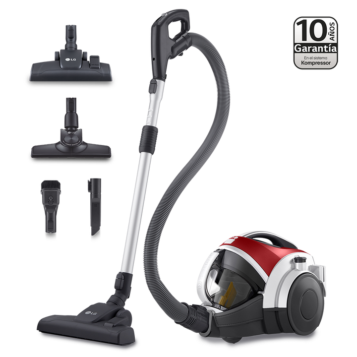 Aspirador sin bolsa LG Kompressor 650W con sistema de compresi&oacute;n de polvo