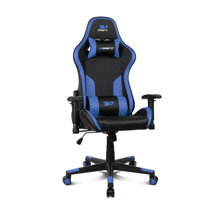 <p>La silla gaming Drift DR90 Pro V8 es la elecci&oacute;n perfecta para jugadores y personas que pasan largas horas frente al ordenador. Su dise&ntilde;o ergon&oacute;mico incluye reposabrazos ajustables en altura y &aacute;ngulo lateral, lo que proporciona un soporte &oacute;ptimo para mantener una postura c&oacute;moda. La estructura de metal garantiza estabilidad y un desplazamiento suave, mientras que el tapizado en tela suave de alta calidad permite una buena transpiraci&oacute;n durante las sesiones prolongadas. Con un pist&oacute;n de gas de clase 4, esta silla soporta hasta 150 kilos y ofrece un ajuste de altura vers&aacute;til. Su respaldo reclinable hasta 135 grados se adapta a la forma de la espalda, facilitando el juego, el trabajo o el descanso. Adem&aacute;s, incorpora cojines lumbar y cervical que ayudan a mantener una buena postura y cuidan la salud de la espalda y el cuello, permitiendo disfrutar de largas horas de uso sin molestias.</p>