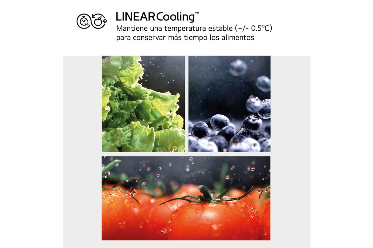 Frigor&iacute;fico Side by Side 628 L con InstaView, DoorCooling+, LINEARCooling y dispensador agua/hielo.