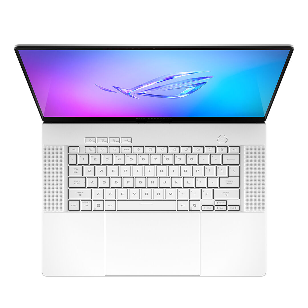 ASUS ROG Zephyrus G16 OLED GU605CM-QR002W - Ordenador Portátil Gaming de 16" WQXGA 240Hz (Core Ultra 9 285H, 32GB RAM, 1TB SSD, RTX 5060 8GB, Windows 11 Home) Blanco Platino - Teclado QWERTY español, Intel Core Ultra 9, 40,6 cm (16"), 2560 x 1600 Pixeles, 32 GB, 1 TB, Windows 11 Home