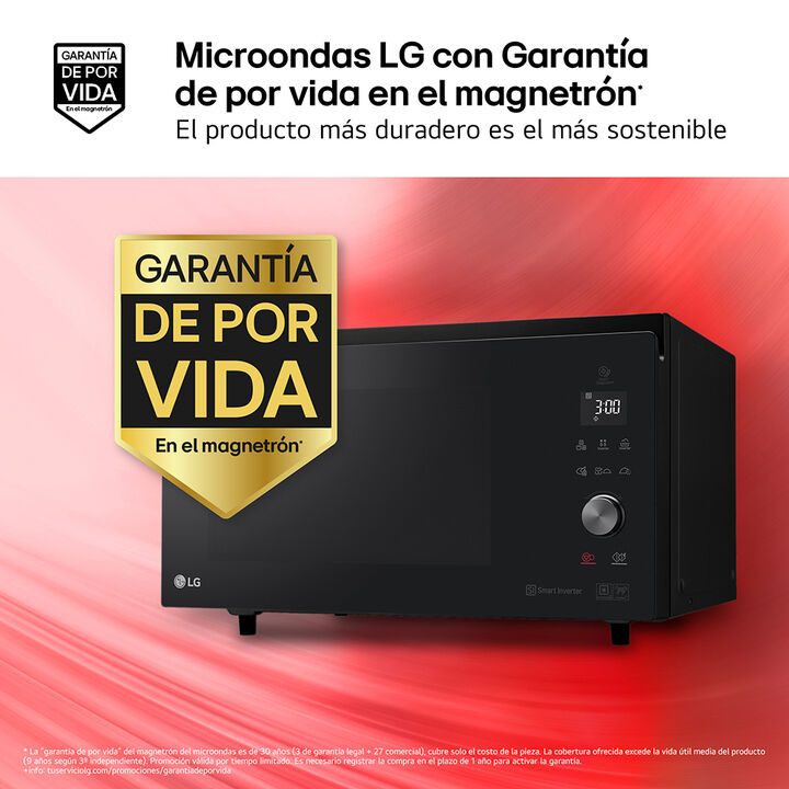 Microondas 4 en 1 Smart Inverter 1100W