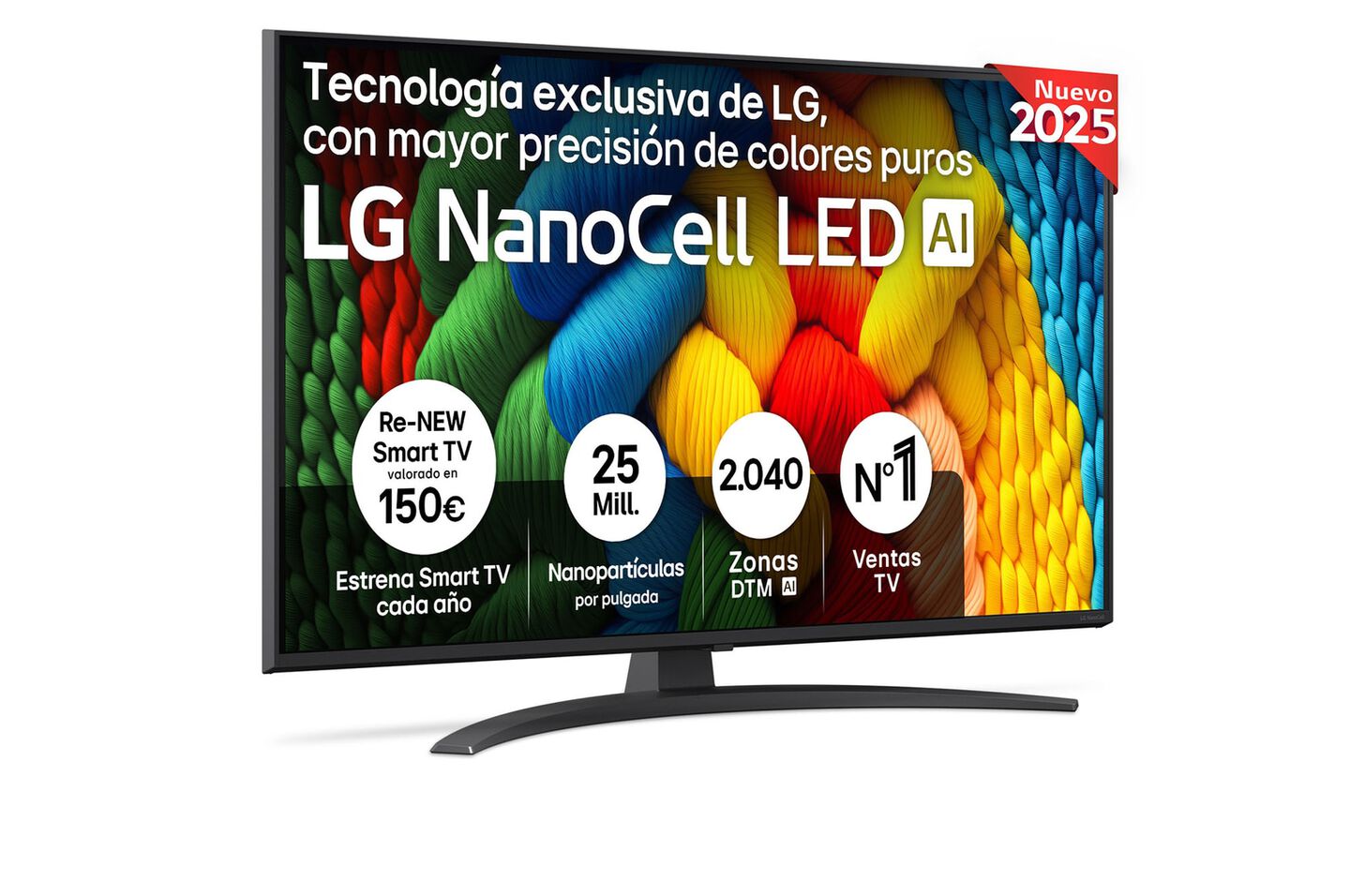 Smart TV NanoCell AI NANO81 43 4K 2025