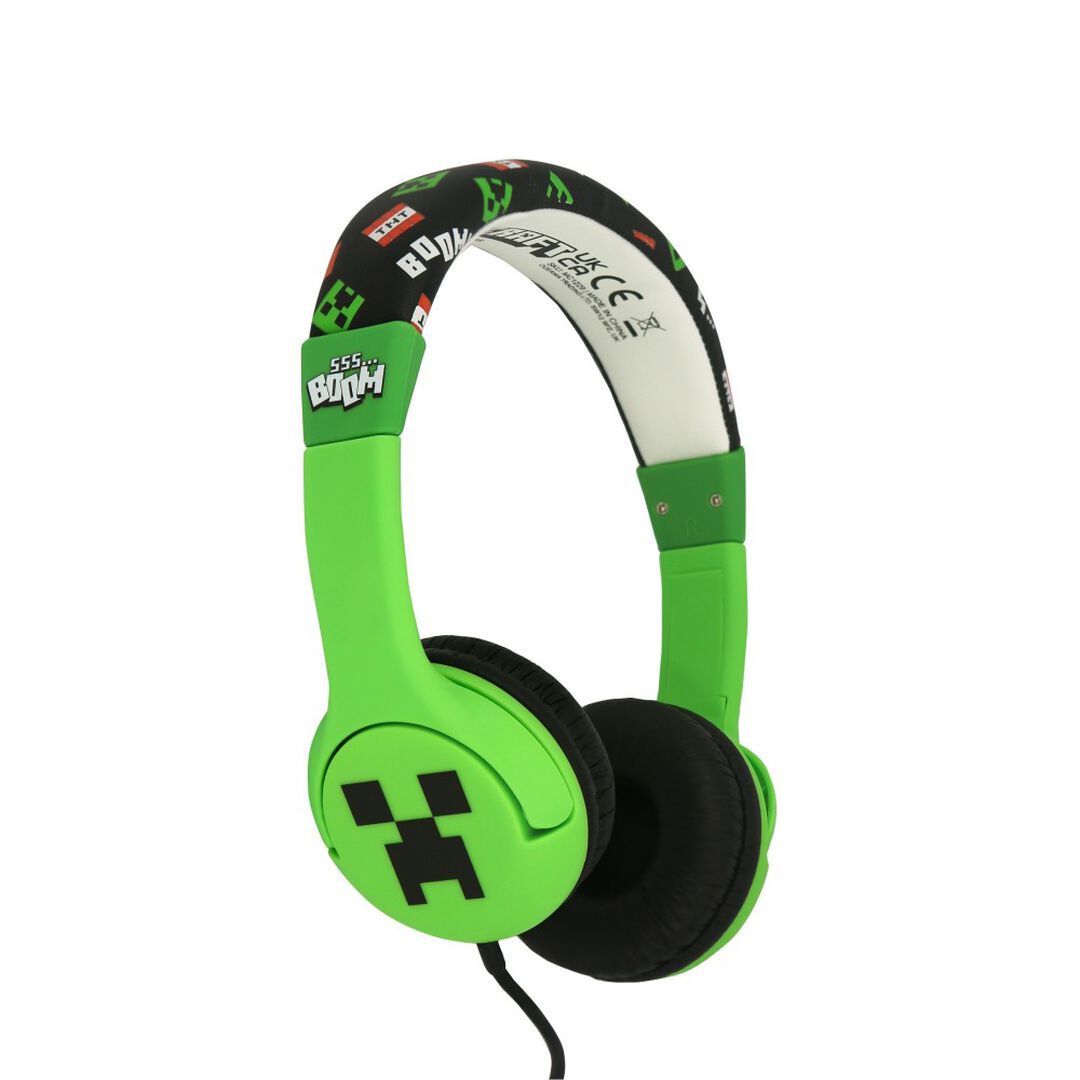 Auricular Minecraft Creeper con Limitador Volumen