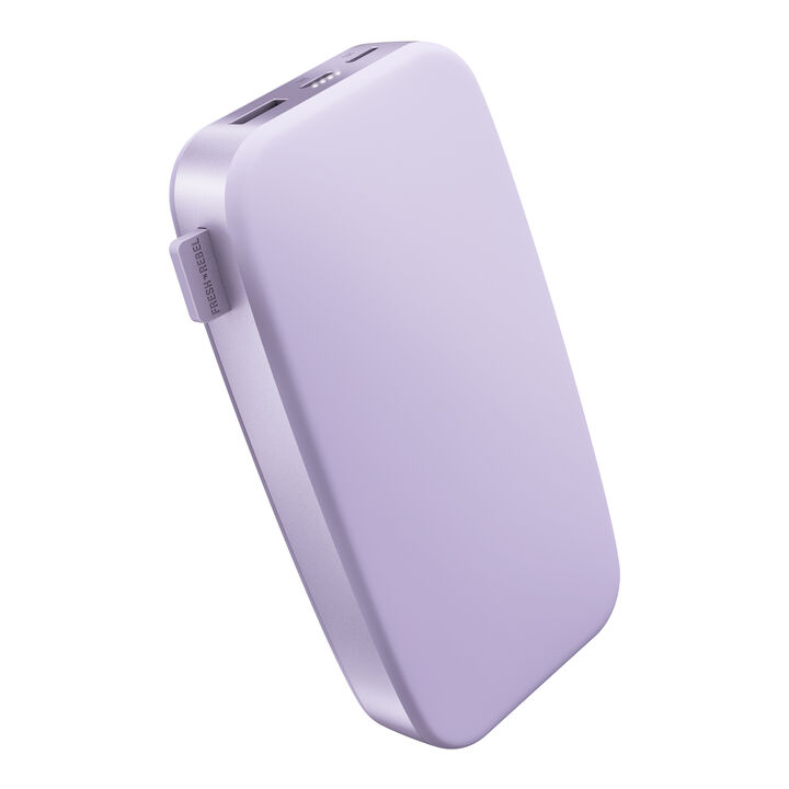 La Fresh n Rebel Powerbank de 24.000 mAh es una bater&iacute;a externa de gran capacidad con carga r&aacute;pida de 20W Power Delivery. Permite cargar varios dispositivos a la vez y ofrece autonom&iacute;a suficiente para varios d&iacute;as, siendo ideal para viajes, uso intensivo o compartir energ&iacute;a entre varios dispositivos.