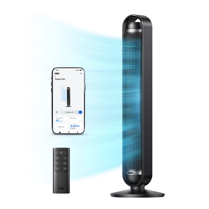 El Dreo Cruiser TF611S es el ventilador de torre perfecto para quienes buscan potencia, silencio y conectividad inteligente. Con WiFi, 9 velocidades, 4 modos, y un dise&ntilde;o elegante de 107 cm, ofrece un flujo de aire potente y silencioso (desde 25 dB) para refrescar cualquier espacio. Ideal para dormitorios, oficinas y salones.