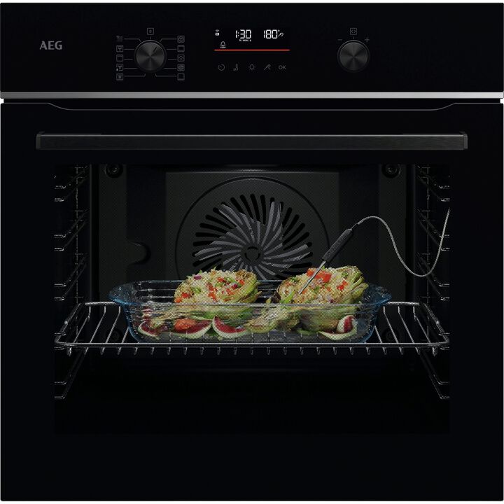 Horno pirol&iacute;tico de vapor de la Serie 5000 SurroundCook con SteamBake y Display LED Explore con WiFi, 71 litros, 9 funciones y 45 programas autom&aacute;ticos, sonda t&eacute;rmica