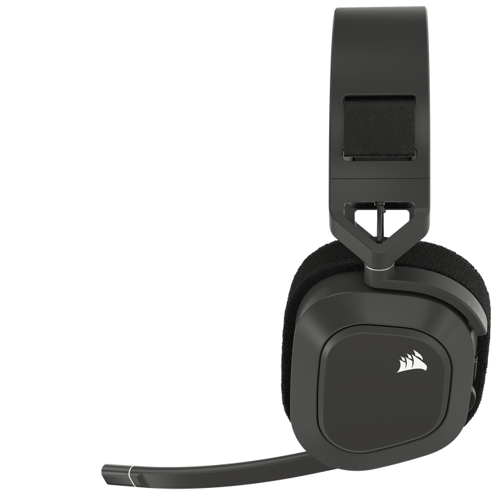 Forje su legado con los auriculares para juegos multiplataforma CORSAIR HS80 MAX. Disfrute de audio real a trav&eacute;s de conexi&oacute;n inal&aacute;mbrica de alta fidelidad de 2,4 GHz y Bluetooth, con Dolby Atmos inmersivo y un micr&oacute;fono omnidireccional de alto rendimiento.