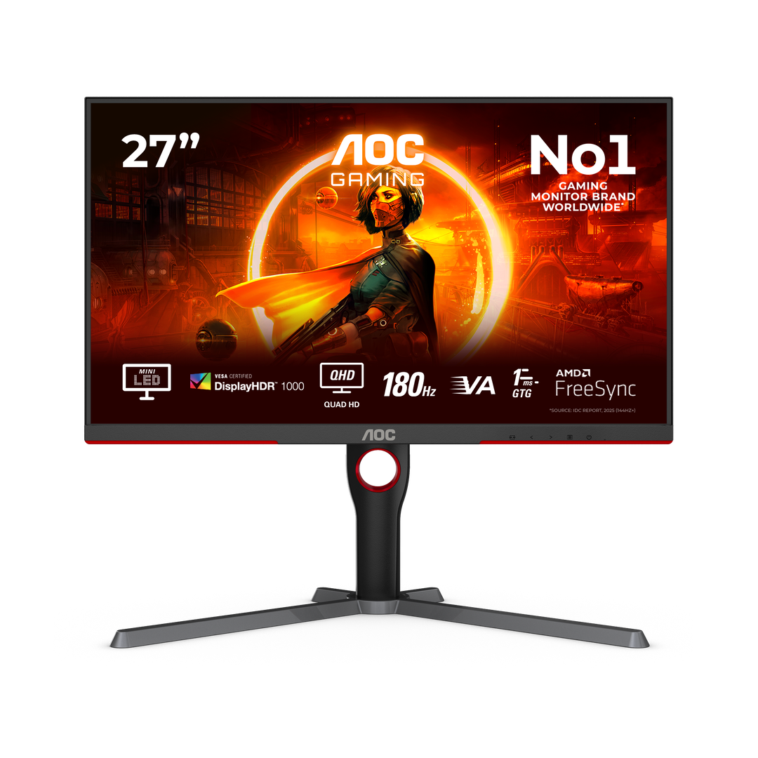 Monitor 27" LED HDR