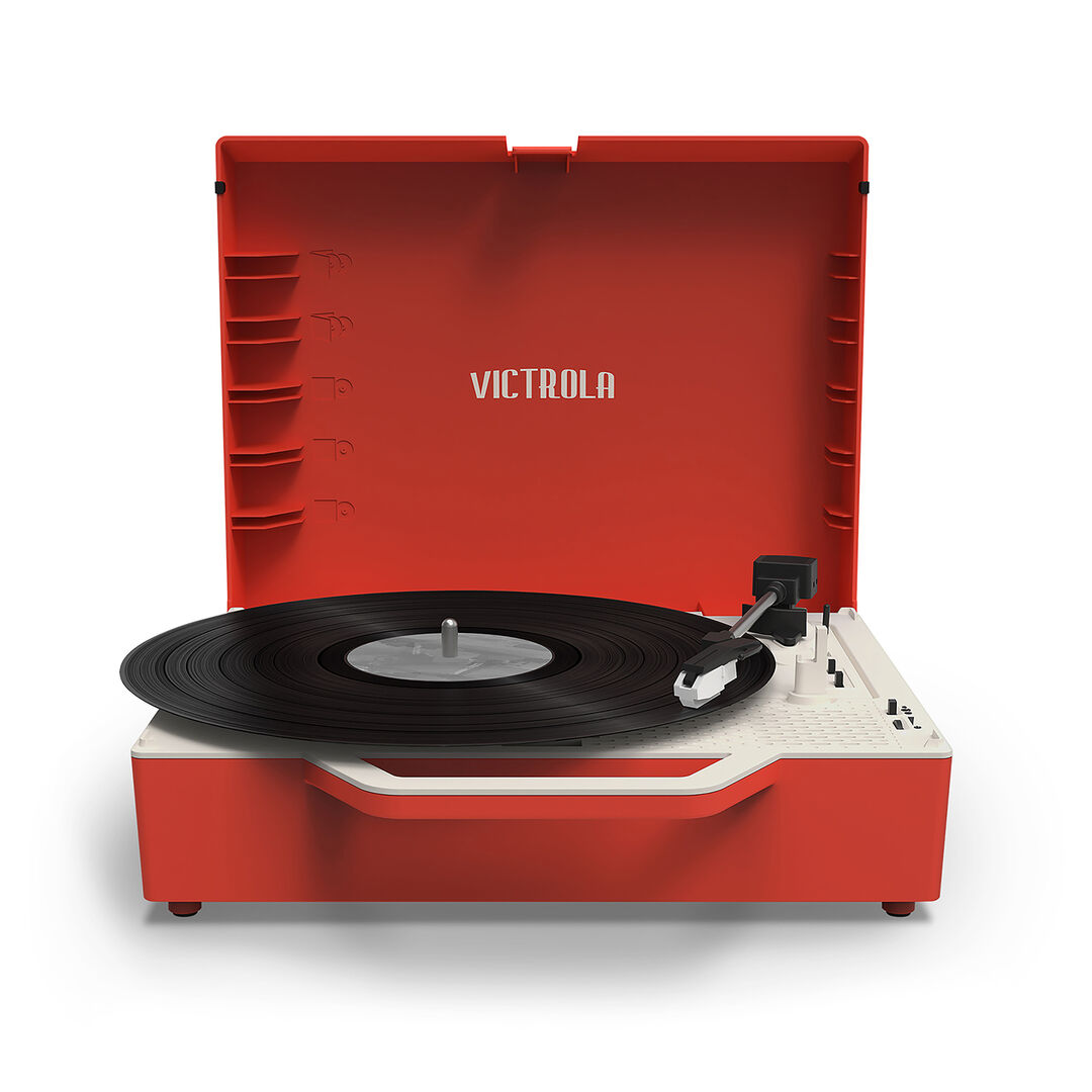 Victrola Tocadiscos maleta Re-Spin Rojo