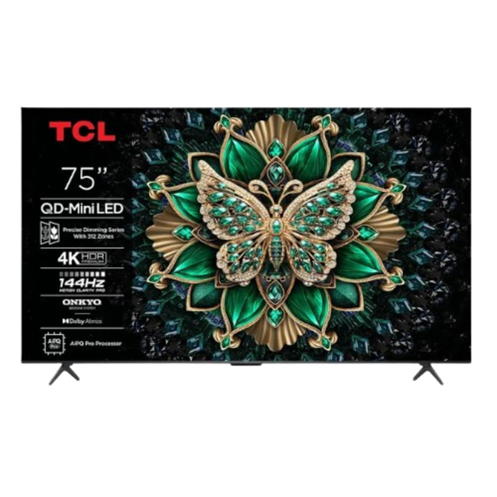Televisor MINILED 75" 4K TCL 75C6K Google TV Clase F