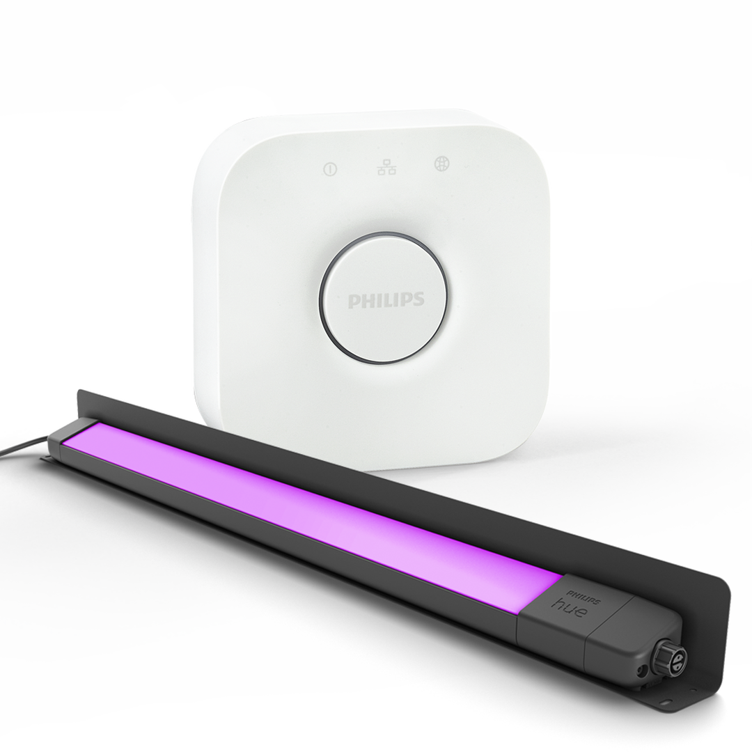 Pack l&aacute;mpara exterior Amarant RGB + Bridge
