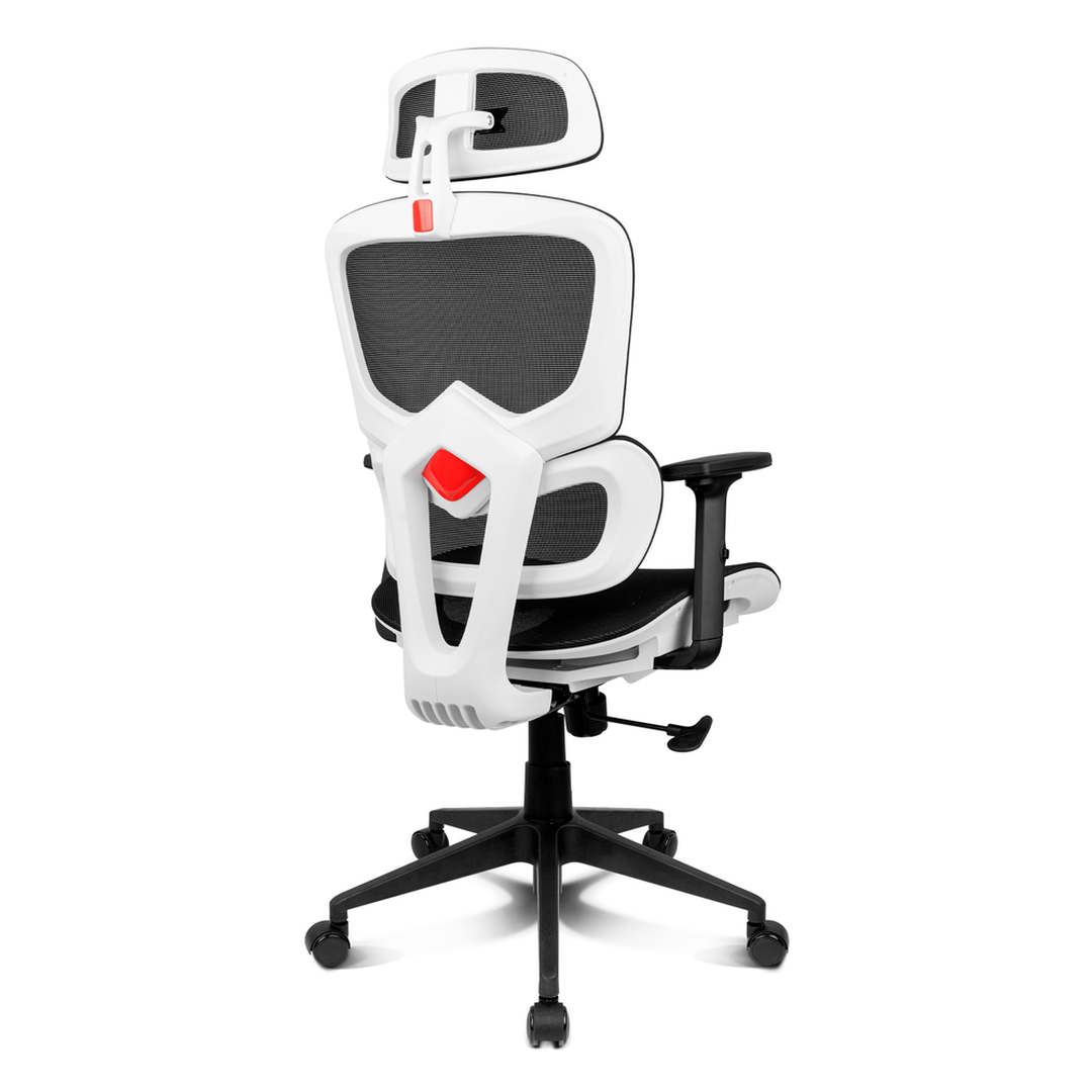 Silla ergonomica DRAIR200 negro/blanca