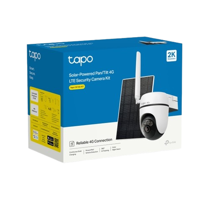 Kit de c&aacute;mara de seguridad 360&ordm; 4G LTE con Alimentaci&oacute;n Solar