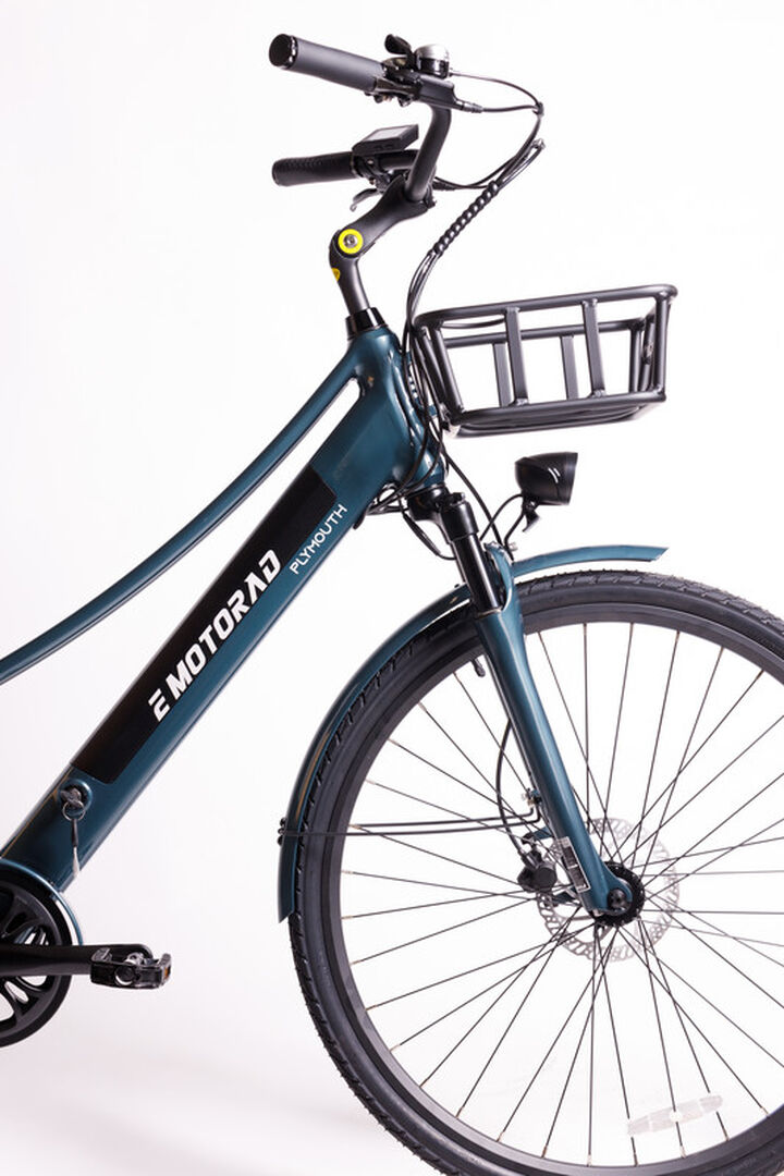 Bicicleta el&eacute;ctrica ciudad 29" PlayMouth Azul