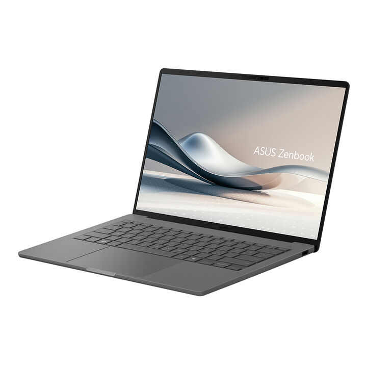 ASUS Zenbook A14 OLED UX3407RA-QD031W Copilot+ PC - Ordenador Port&aacute;til 14" WUXGA (Qualcomm Snapdragon X Elite (X1E-78-100), 32GB RAM, 1TB SSD, Adreno GPU, Win 11 Home) Gris Island&eacute;s - Tec. QWERTY Esp, Qualcomm Snapdragon, 35,6 cm (14"), 1920 x 1200 Pixeles, 32 GB, 1 TB, Windows 11 Home