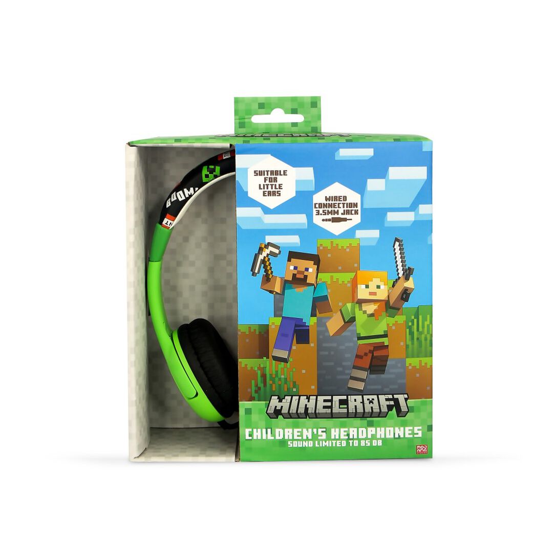 Auricular Minecraft Creeper con Limitador Volumen