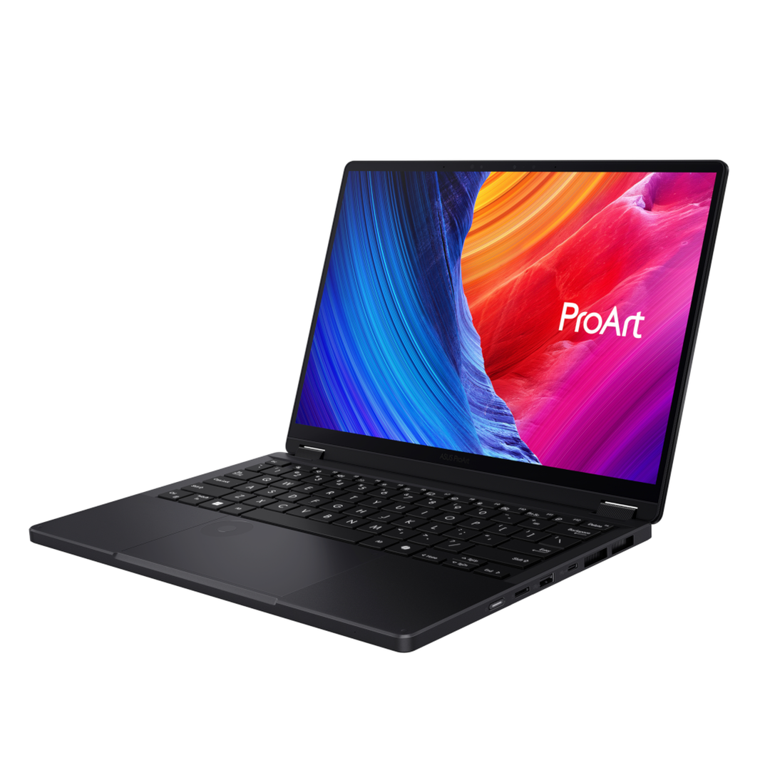 <p>ASUS ProArt PX13 OLED HN7306WI-LX014W Copilot+ PC - Ordenador Port&aacute;til 13.3" 3K (AMD Ryzen AI 9 HX 370, 32GB RAM, 1TB SSD, NVIDIA RTX 4070 8GB, Windows 11 Home) Negro Nano - Teclado QWERTY espa&ntilde;ol. Tipo de producto: H&iacute;brido (2-en-1), Factor de forma: Convertible (Carpeta). Familia de procesador: AMD Ryzen AI 9 HX, Modelo del procesador: 370, Frecuencia del procesador: 2 GHz. Diagonal de la pantalla: 33,8 cm (13.3"), Tipo HD: 3K, Resoluci&oacute;n de la pantalla: 2880 x 1800 Pixeles, Pantalla t&aacute;ctil. Memoria interna: 32 GB, Tipo de memoria interna: LPDDR5x-SDRAM. Capacidad total de almacenaje: 1 TB, Unidad de almacenamiento: SSD. Sistema operativo instalado: Windows 11 Home. Color del producto: Negro. Te presentamos el ProArt PX13: el port&aacute;til convertible de 13 pulgadas dise&ntilde;ado para ti. Cambia de modo sin esfuerzo y est&aacute; listo para potenciar tu pasi&oacute;n creativa cada vez que te llegue la inspiraci&oacute;n. La pantalla t&aacute;ctil OLED garantiza una precisi&oacute;n crom&aacute;tica exacta para realizar pruebas impecables, mientras que los puertos de E/S de gran versatilidad conectan a la perfecci&oacute;n todos tus perif&eacute;ricos. Este port&aacute;til validado por NVIDIA&reg; Studio incorpora una GPU GeForce RTX&trade; de la serie 40 para port&aacute;tiles, que proporciona unos gr&aacute;ficos potentes y un rendimiento con IA de 321 TOPS. El ProArt PX13 cuenta con funciones creativas mejoradas con IA, resistencia de calidad militar y una bater&iacute;a de larga duraci&oacute;n, por lo que transforma cualquier entorno en el estudio</p>
<div style="bottom: 10px; right: 10px; position: absolute;"><a href="https://wordtohtml.net/?utm_source=wth_free_link&utm_medium=external" target="_blank" style="font-size:11px; color: #d0d0d0;">Generado con WordToHTML.net - Conversor Word a HTML en l&iacute;nea</a></p>
