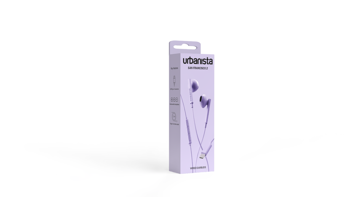 Auriculares San Francisco 2 Lavender Purple