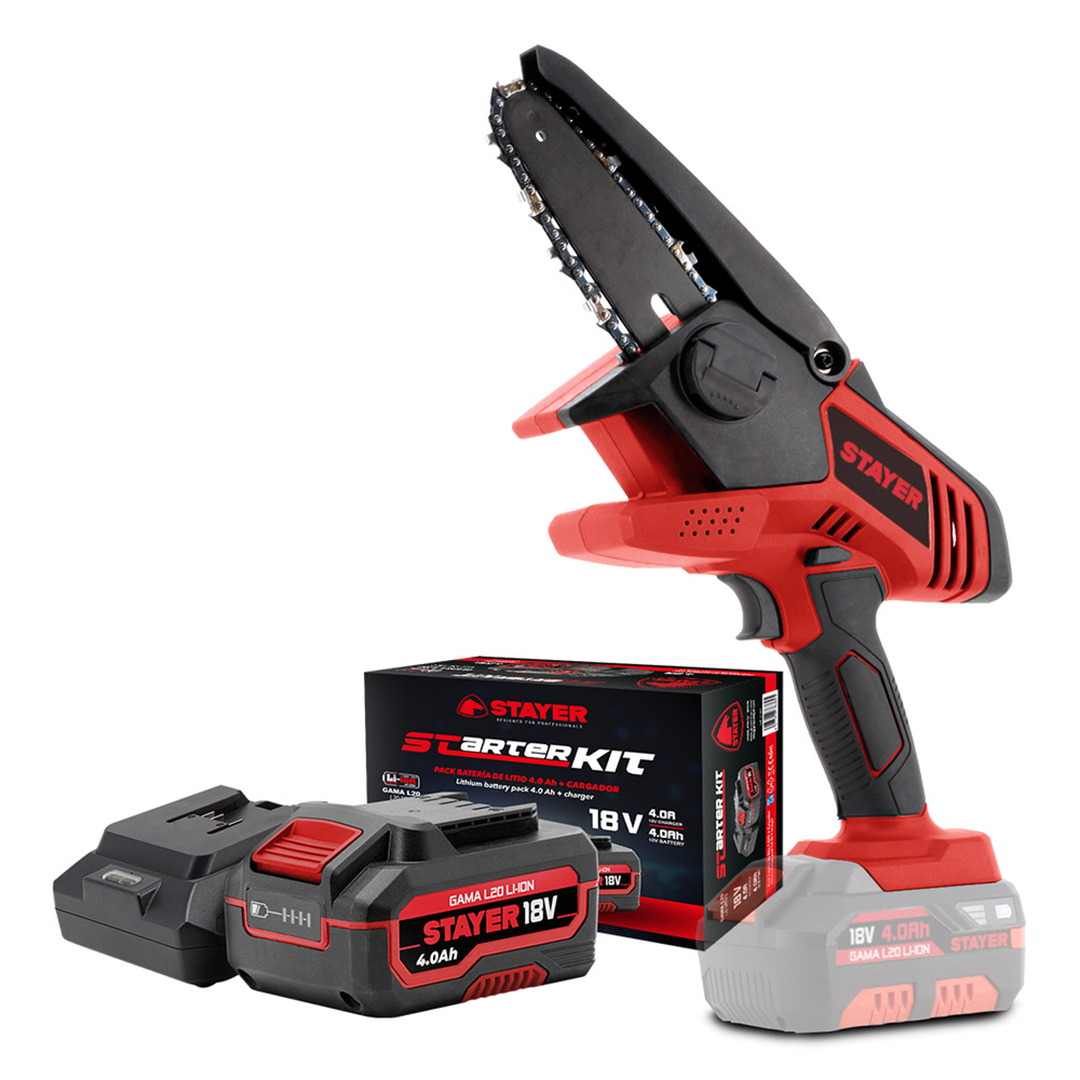 Mini Motosierra bater&iacute;a inclu. 18V MINI OLMO L20