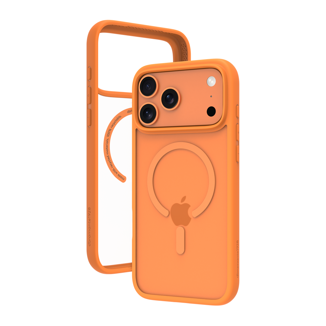 Funda iPhone 17 Pro Max Magsafe Naranja