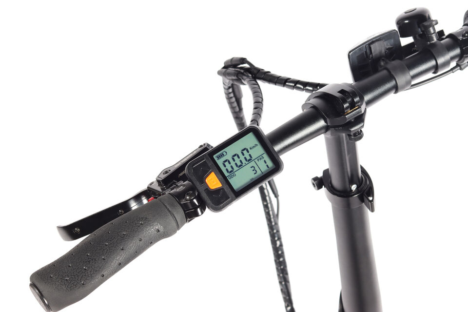E-BIKE 20" YOUIN OSLO CARBON NEGRO / ROJA