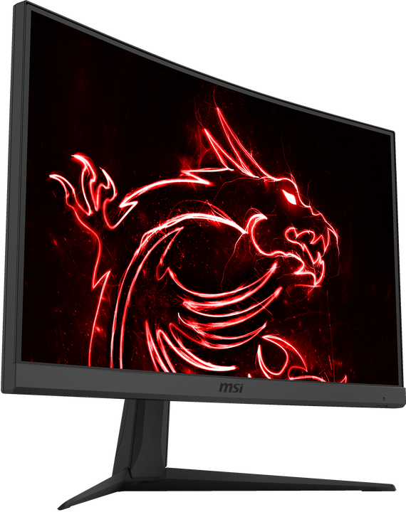 Visualiza tu victoria con el monitor MSI G24C6 E2 Curved Gaming. Equipado con un panel de 1920x1080, 180 Hz y tiempo de respuesta de 1 ms, el G24C6 E2 te dar&aacute; la ventaja competitiva que necesitas para derrotar a tus oponentes. Gracias a Adaptive-Sync, G24C6 E2 puede adaptar la tasa de refresco de la pantalla a la GPU para que el juego sea m&aacute;s fluido. Aseg&uacute;rate de que puedes alcanzar tu objetivo con las &uacute;ltimas tecnolog&iacute;as integradas en el monitor MSI Curved Gaming para un gaming competitivo.