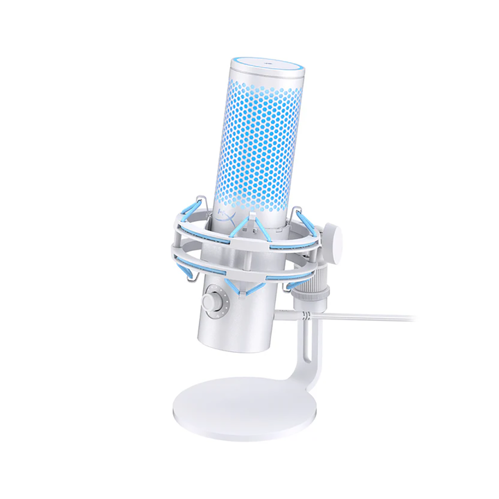 <p>QuadCast 2 - Micr&oacute;fono USB (Frost), Micr&oacute;fono de superficie para mesa, -7,5 dB, 0,05%, 1 &Omega;, 24 bit, 96 kHz. QuadCast 2 - Micr&oacute;fono USB (Frost). Tipo: Micr&oacute;fono de superficie para mesa, Sensibilidad de micr&oacute;fono: -7,5 dB, Micr&oacute;fono, distorci&oacute;n arm&oacute;nica total (THD): 0,05%. Tecnolog&iacute;a de conectividad: Al&aacute;mbrico, Interfaz del dispositivo: USB/3,5 mm, Conector USB: USB tipo A, USB Tipo C. Color del producto: Gris, Longitud de cable: 3 m, Certificaci&oacute;n: PlayStation licenced. Fuente de energ&iacute;a: USB. Peso del micr&oacute;fono: 335 g</p>