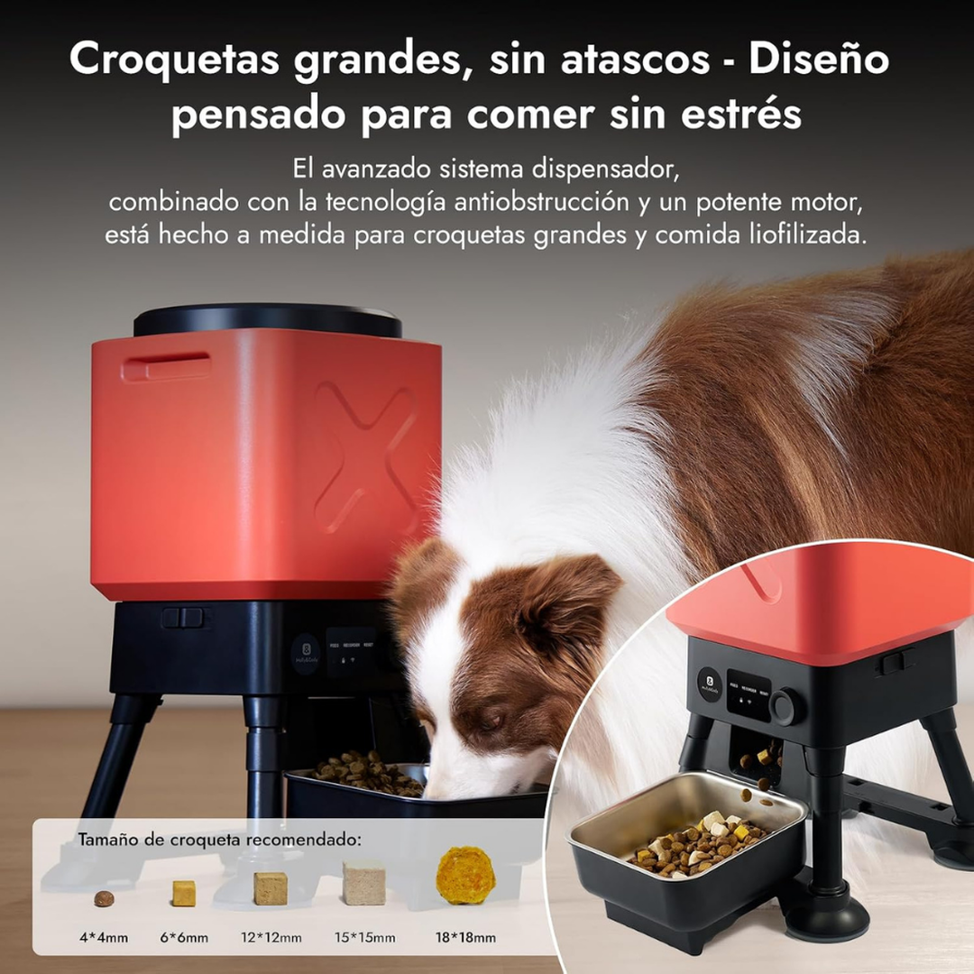 Comedero autom&aacute;tico wifi para mascotas de 14 L