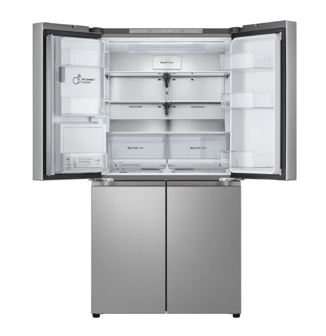 Dise&ntilde;o Premium y elegante, perfectamente integrado en el dise&ntilde;o de tu cocina. Puerta plana que completa el dise&ntilde;o minimalista y Premium de este frigor&iacute;fico LG GML960PYBE.