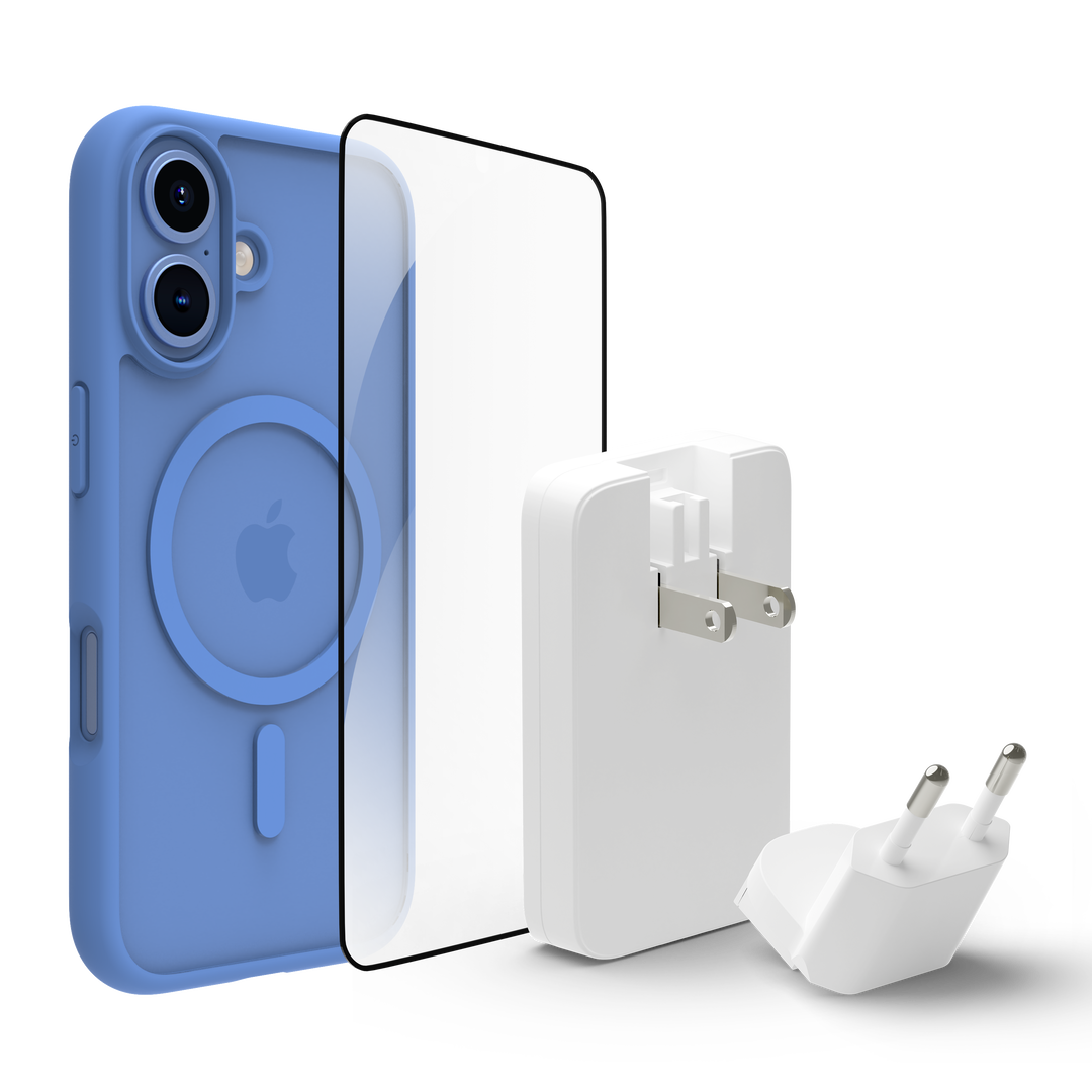 Funda iPhone 16 MS + ECO PROTECTOR+ cargador 45W