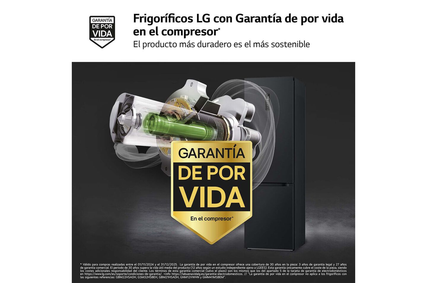 Frigor&iacute;fico Combi Mod GBV5250DEP D Acero Negro