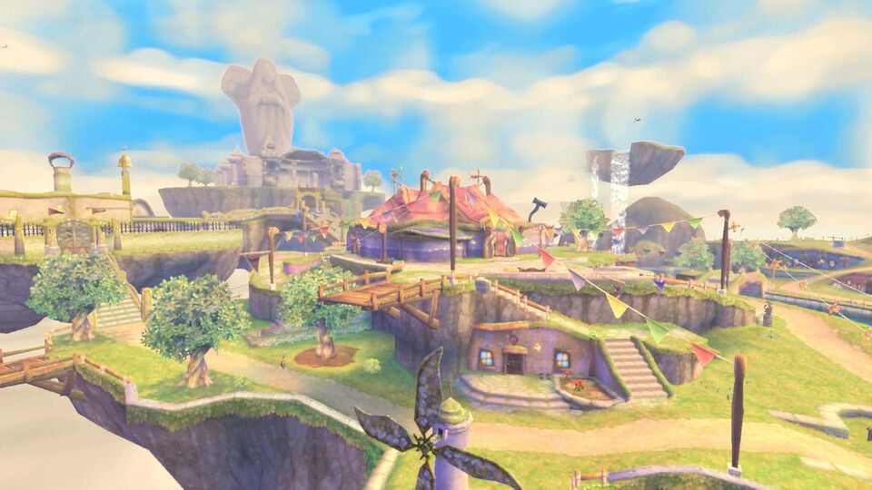 THE LEGEND OF ZELDA: SKYWARD SWORD HD SWITCH JUEGO FÍSICO
IDIOMAS:
         
DESCUBRE EL ORIGEN DE LA LEYENDA
Surca los cielos y presencia la creación de la Espada Maestra en The Legend of Zelda: Skyward Sword HD. Esta aventura clásica llega mejorada a Nintendo Switch con controles de movimiento más fluidos, así como con la posibilidad de jugar por primera vez con los botones.
 
Video will open in a new window
TODA HISTORIA TIENE UN PRINCIPIO
El primer relato de la línea temporal de The Legend of Zelda lo protagoniza un joven caballero que deberá atravesar el cielo sin fin y la tierra mítica bajo este para encontrar a su amiga de la infancia, Zelda. A medida que el destino de ambos se va forjando, un misterioso señor de los demonios pone en marcha un pérfido plan para resucitar a un mal atávico...
JUEGA A TU MANERA
Puedes disfrutar de esta épica aventura de dos maneras diferentes: blande la espada y manéjala fácilmente gracias a controles de movimiento intuitivos o usa por primera vez los botones, que resultan perfectos para jugar en modo portátil o con la consola Nintendo Switch Lite.
Gracias a los controles de movimiento mejorados, podrás vivir la acción como nunca. Mueve el Joy-Con derecho para que Link use la espada; por otro lado, con el Joy-Con izquierdo podrás levantar el escudo para protegerte de los ataques enemigos. Estos controles también sirven para usar diferentes herramientas y objetos, como, por ejemplo, el arco y las flechas, o para arrojar bombas.
Por su parte, los botones ofrecen una experiencia más tradicional de The Legend of Zelda. En este caso, puedes controlar la espada de Link inclinando la palanca derecha en la dirección que quieras.
UNA AVENTURA A DISTINTAS ALTURAS
Levanta el vuelo a lomos de tu fiel pelícaro y visita las islas esparcidas por el horizonte, y luego desciende a la superficie de la que hablan las leyendas y recorre bosques, desiertos, volcanes y mucho más. Entabla amistad con nuevos aliados, desentraña secretos ocultos y enfréntate a hordas de monstruos en tu periplo para desbaratar los malvados planes de Grahim.
ADÉNTRATE EN LO DESCONOCIDO
En cada región de la superficie yace oculta una inmensa mazmorra repleta de enemigos temibles, tesoros y puzles diseñados para poner a prueba la valía del más aguerrido de los héroes. Derrota al guardián que aguarda al final de cada mazmorra y estarás un poco más cerca de salvar el mundo.
LAS HERRAMIENTAS (Y LOS GAJES) DEL OFICIO
A medida que explores las tierras que se extienden por debajo de Altárea, descubrirás una amplia variedad de armas, artilugios y objetos que te ayudarán en tu aventura. Además, ¡hasta podrás mejorar algunos de ellos y desbloquear todo su potencial si usas los materiales adecuados!
UNA AVENTURA CLÁSICA, COMO NUNCA
The Legend of Zelda: Skyward Sword HD moderniza el título original y lo adapta a Nintendo Switch, mejorando la experiencia de juego de distintas maneras.
Rendimiento optimizado.
Disfruta de controles de movimiento mejorados gracias a los mandos Joy-Con.
Por primera vez se pueden usar los botones, lo que te permite elegir el estilo de juego que mejor se adapte a ti.
Mejoras varias, entre las que se incluyen ajustes a los tutoriales y consejos para el jugador a lo largo de la aventura.
Compatible con amiibo
El amiibo de Zelda y pelícaro (a la venta por separado) se puede usar en cualquier momento mientras exploras el mapa principal o las mazmorras para crear un punto de control y regresar al cielo. Escanea el amiibo de nuevo cuando estés en al aire o visites una de las islas flotantes que hay por encima de las nubes para regresar al punto de control que creaste anteriormente.