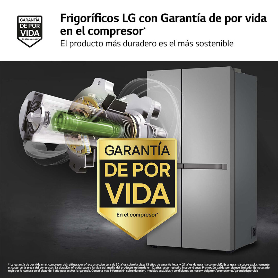 Frigor&iacute;fico GSBC40PYPE 664 L Inox