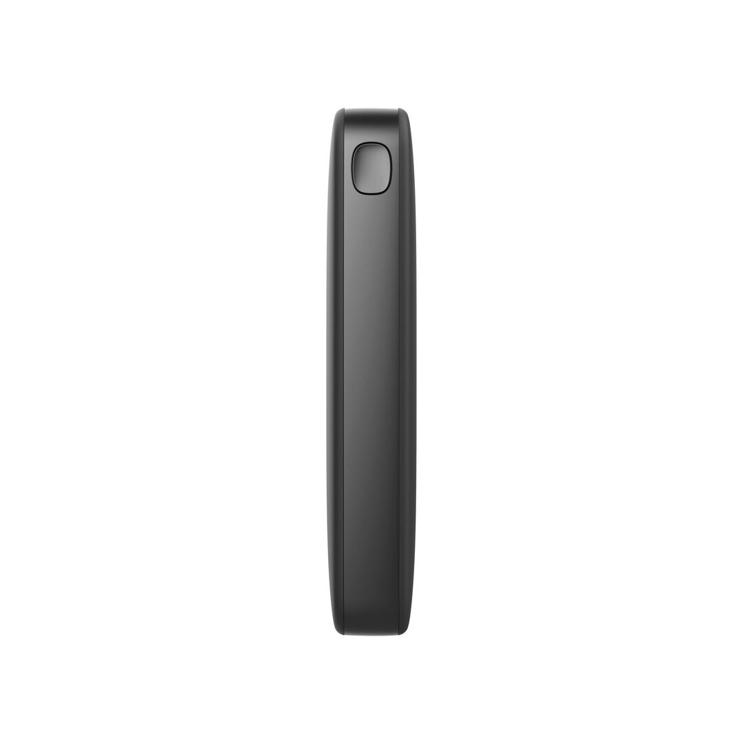 Batería recargable de bolsillo Nuestros últimos Powerbanks tienen un diseño suave y, gracias a la función de carga rápida, son más rápidos que nunca. Con 20W Power Delivery sus dispositivos estarán listos para funcionar antes de que se de cuenta. El Powerbank 12000 mAh puede cargar su teléfono hasta 4 veces y su tablet hasta 2 veces. 

· Carga ultrarrápida con suministro de energía de 20 W 

· Carga hasta el 50% en 30 min 

· 6 características de seguridad 

· Aprobado para avión
