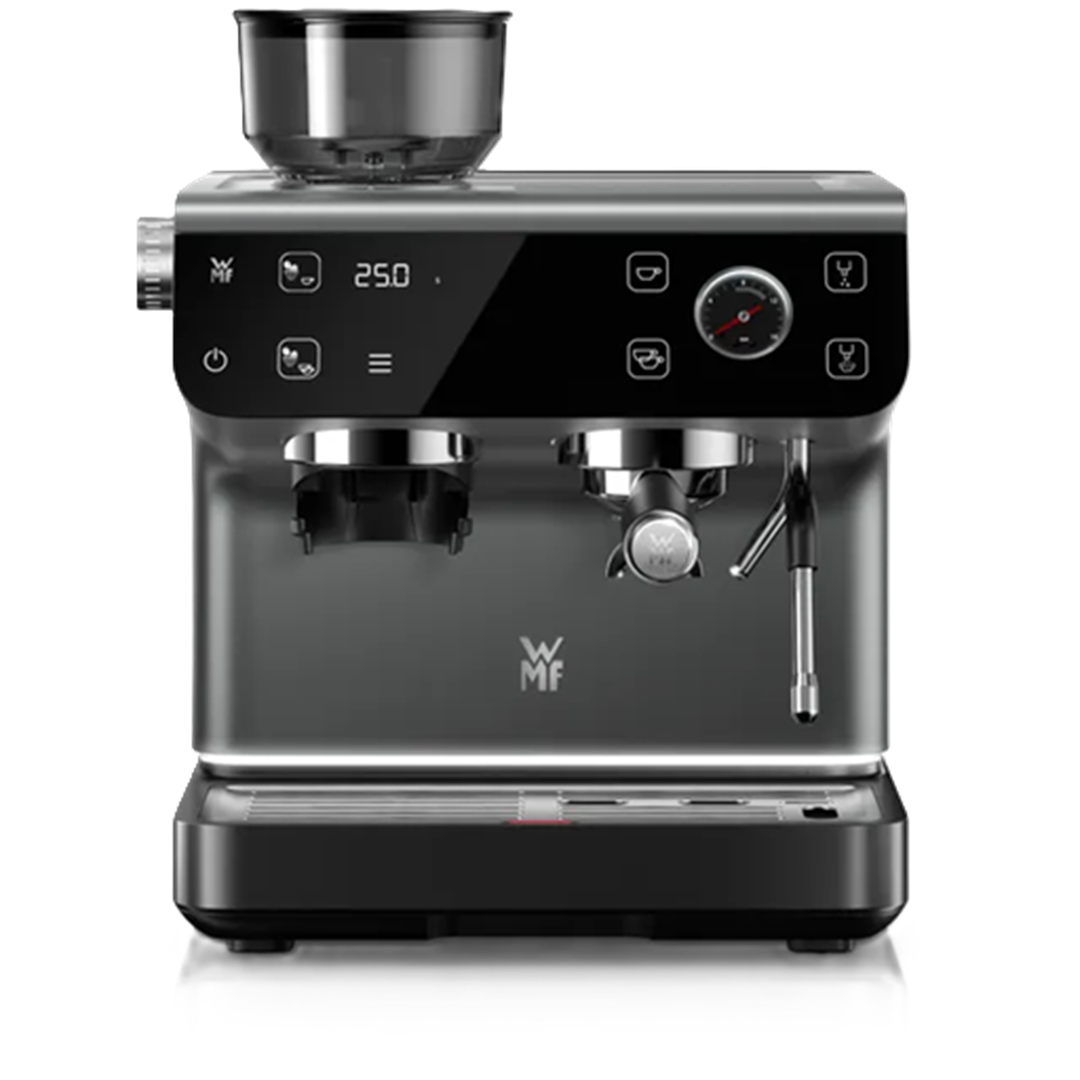 Cafetera espresso semiautomática con molinillo