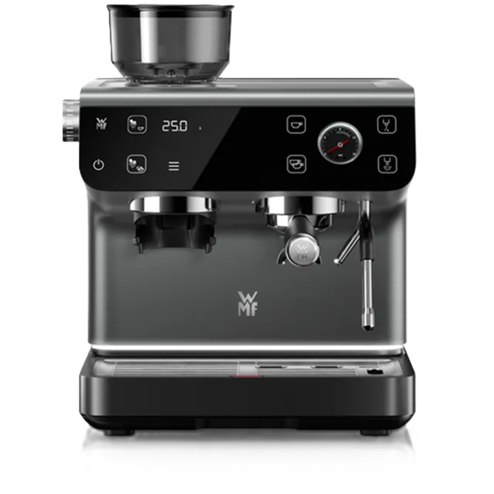 Cafetera espresso semiautomática con molinillo