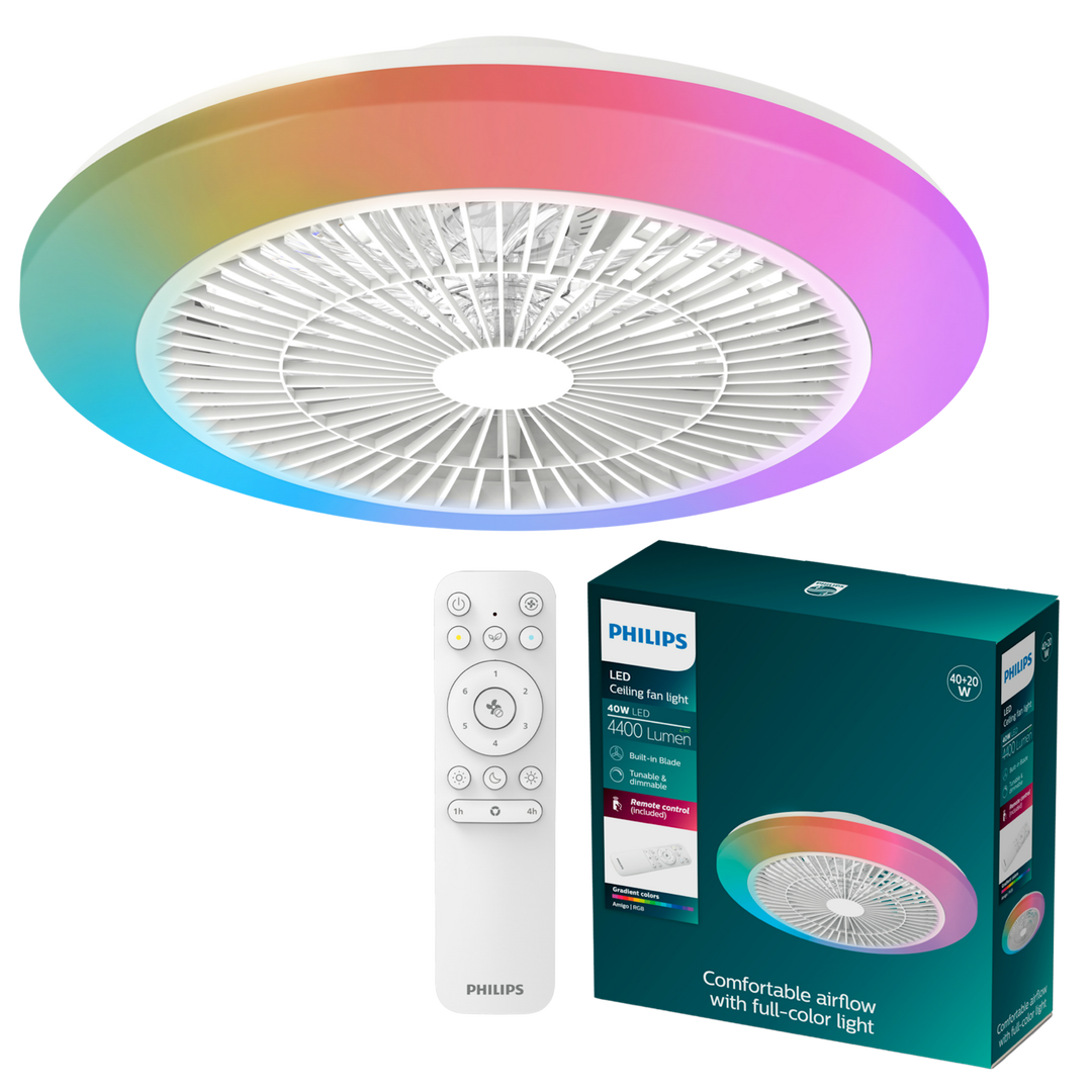 Ventilador Plaf&oacute;n de Techo Amigo 50&Prime; DC Gradient