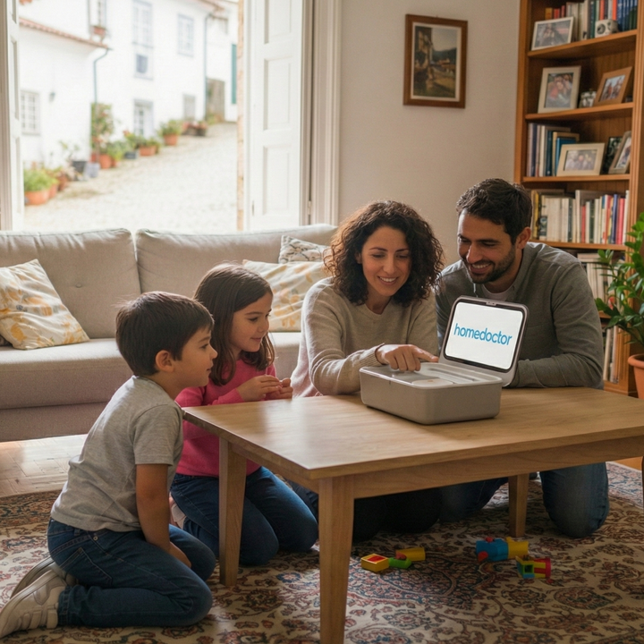 CareBox3 con servicio premium de telemedicina avanzada incluido durante 48 meses para la unidad familiar.

El dispositivo CareBox 3 de homedoctor convierte tu hogar en un centro de salud digital, con los dispositivos m&eacute;dicos necesarios para realizar un examen f&iacute;sico de salud completo y sin salir de casa. Adem&aacute;s, con la compra de CareBox3, t&uacute; y tu familia (hasta 6 miembros de una misma unidad familiar) disfrutar&eacute;is durante 48 meses de telemedicina avanzada,  disponibles 24 horas al d&iacute;a, 7 d&iacute;as a la semana, con la calidad y garant&iacute;a de los servicios m&eacute;dicos del Parque Sanitario de San Juan de Dios.