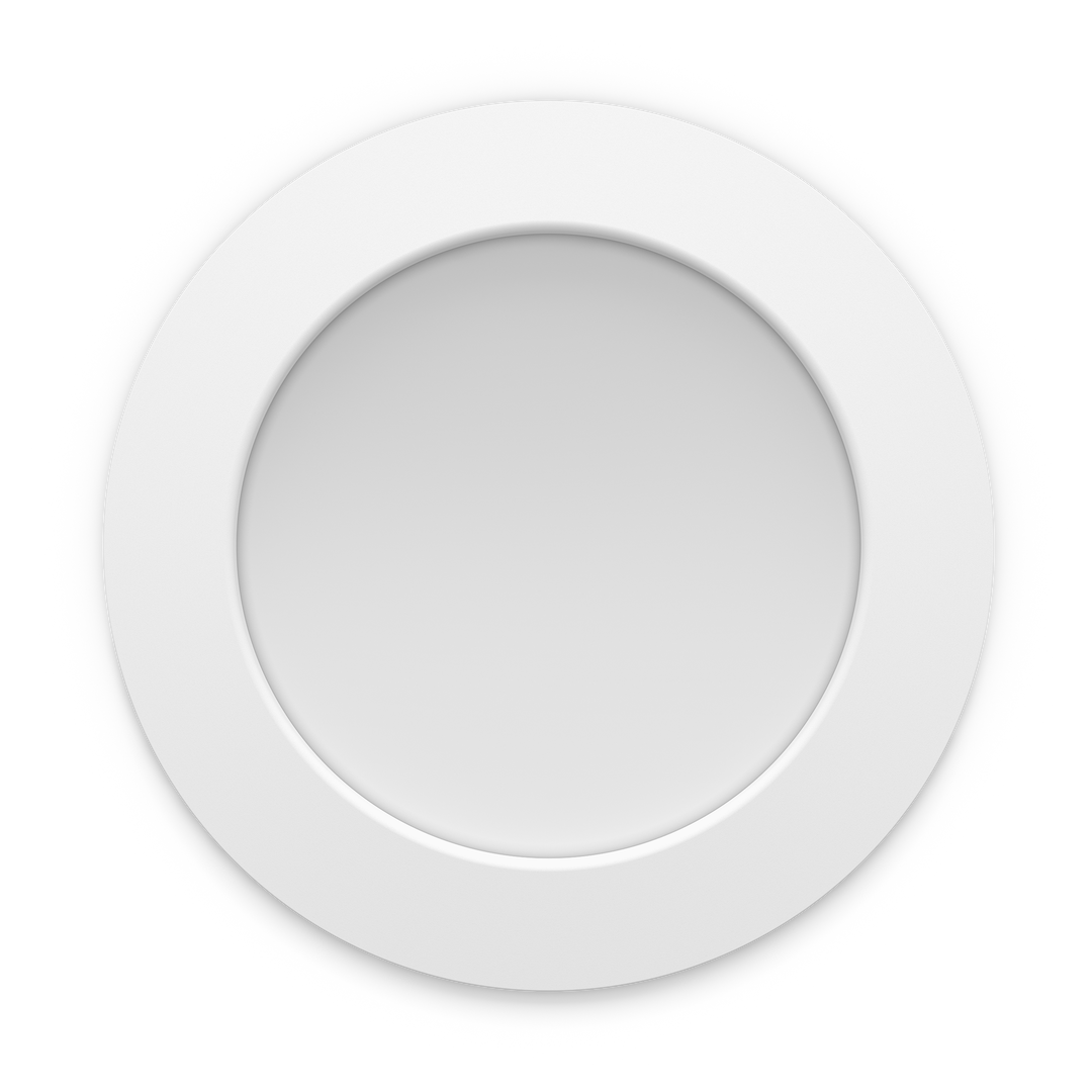 Empotrable Downlight Slim L W&C redondo blanco