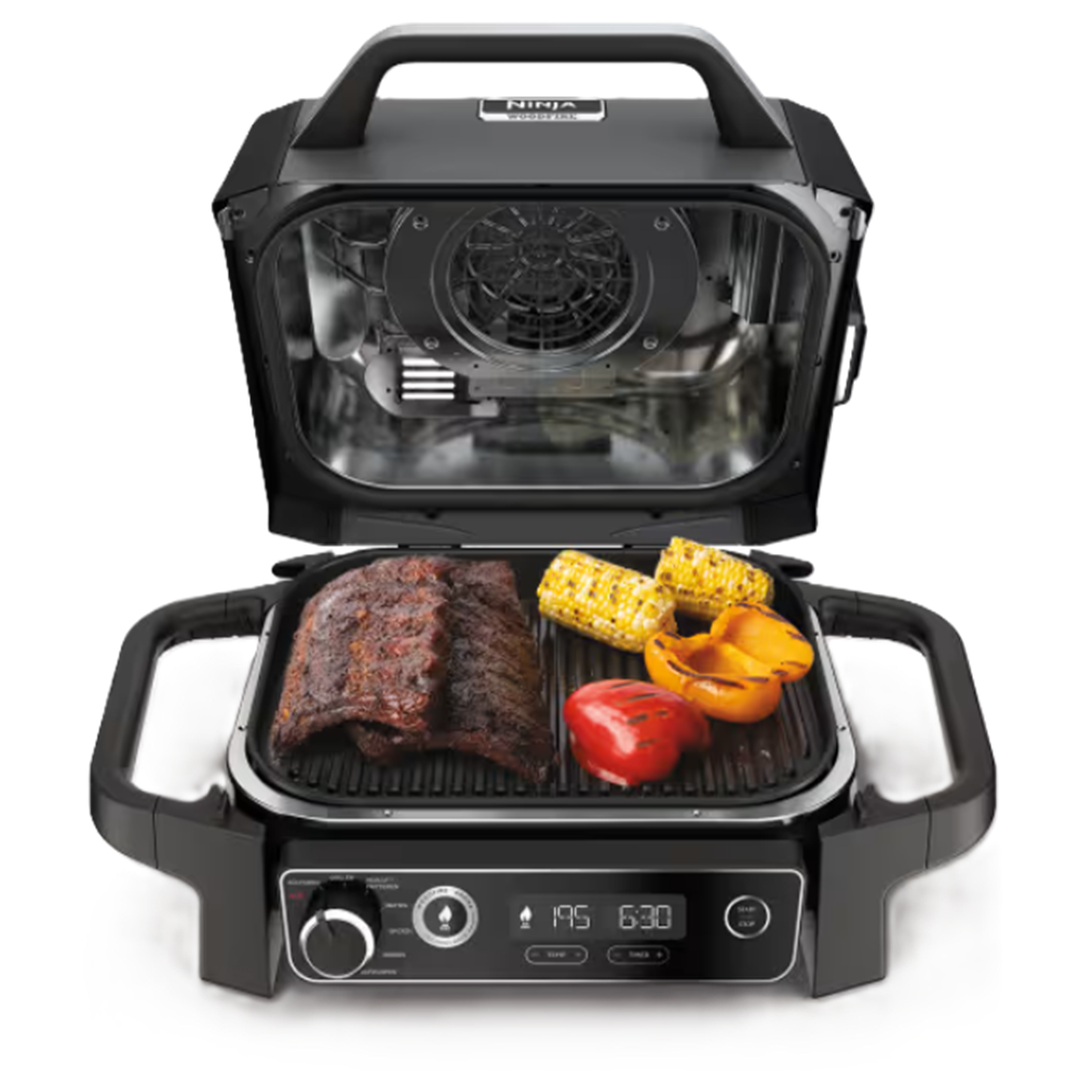 Parrilla el&eacute;ctrica de exterior Woodfire