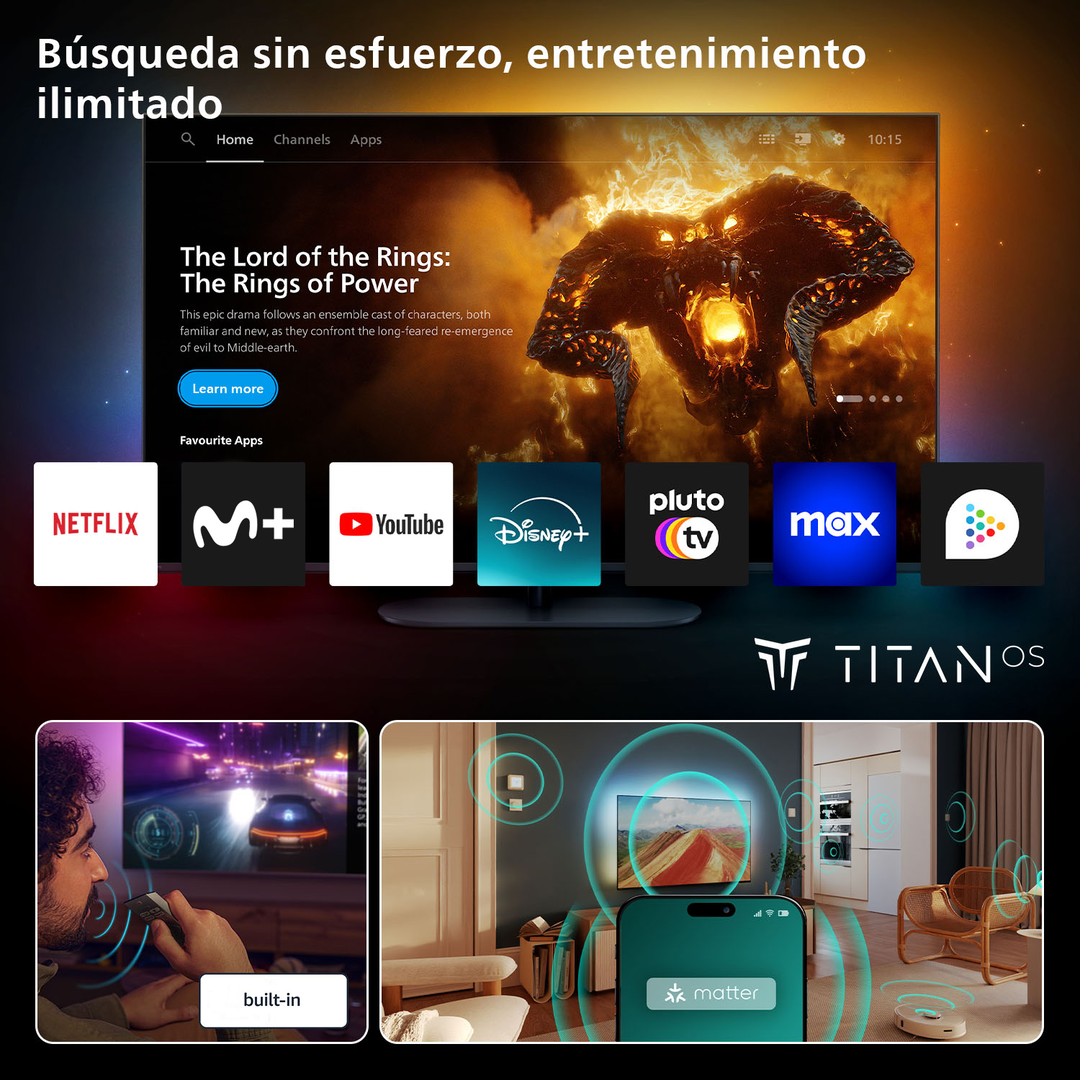 Smart TV 55" 55MLED920/12 4K MINI-LED Ambilight
