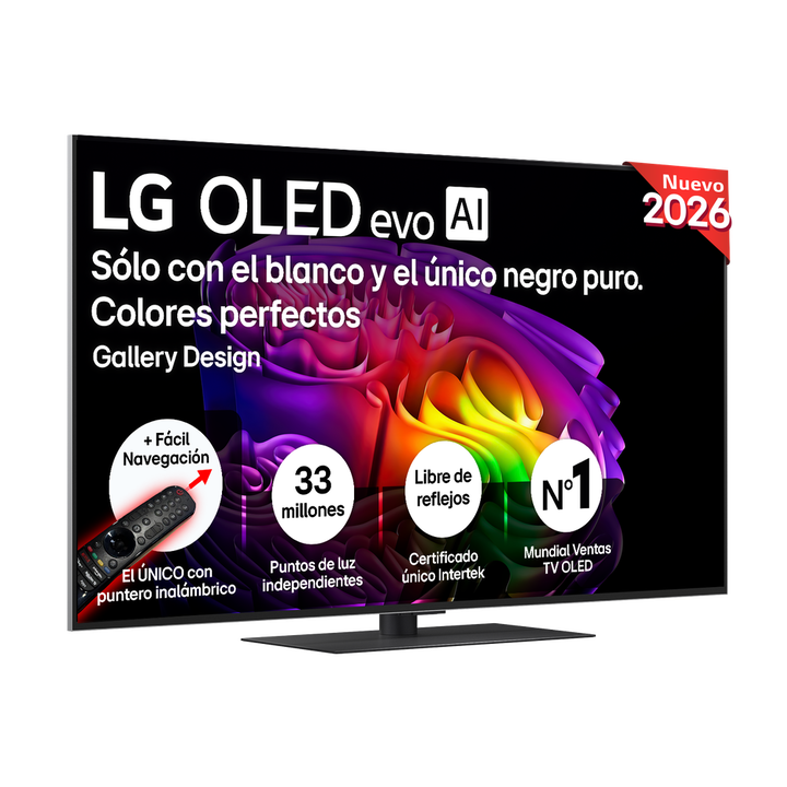 Smart TV LG OLED evo AI G6 55 pulgadas 4K 2026