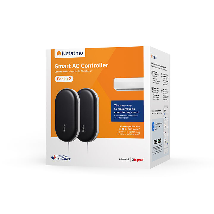Conecta tu aire acondicionado con toda facilidad. El control inteligente de aire acondicionado te permite tomar el control de tu aire acondicionado o bomba de calor aire en cualquier momento, dondequiera que estés desde tu smartphone.