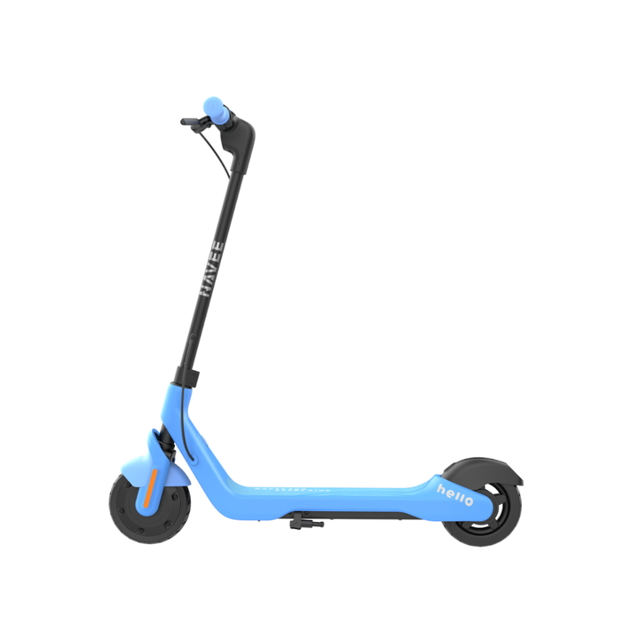 Patinete el&eacute;ctrico para ni&ntilde;os K100. Tres modos de conducci&oacute;n /Est&aacute;ndar, Deportivo, Asistencia el&eacute;ctrica/. De 6 a 14 a&ntilde;os. Control del l&iacute;mite de velocidad a trav&eacute;s de la APP de NAVEE. Neum&aacute;ticos huecos interiores de 7 pulgadas. Sistema de frenado de seguridad. Control mediante APP inteligente. Luz ambiental RGB. Carga m&aacute;xima de 50 kg. Potencia nominal del motor 130W. Potencia m&aacute;xima 160W. Velocidad m&aacute;xima 16 km/h.