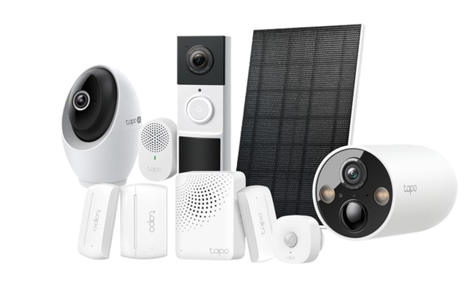 Kit Smarthome: C&aacute;mara Wi-Fi solar, C&aacute;mara Wi-Fi interior, Sensores Inteligentes, Timbre Inteligente