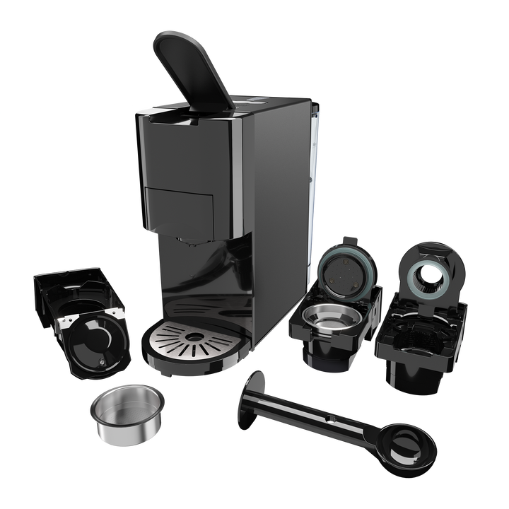 Cafetera multic&aacute;psula 4 en 1 - Inoxidable Princess 249454
