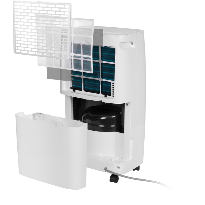 &iquest;Cansado del aire h&uacute;medo o con olor a moho en casa? El deshumidificador Tristar DH-5419 resuelve ambos problemas de forma f&aacute;cil. Tiene la capacidad de recoger hasta 10 litros al d&iacute;a, por lo que podr&aacute;s usar el deshumidificador en habitaciones de hasta 20 m2. Cuenta con humidistato y ruedas, as&iacute; que resulta f&aacute;cil de mover.