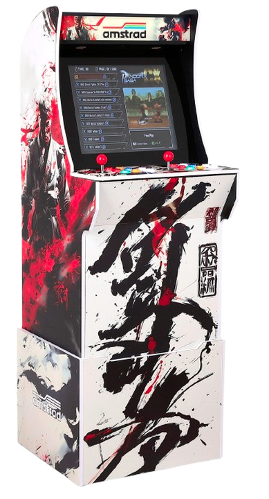 <!DOCTYPE html>
<html lang="es">
<head>
    <meta charset="UTF-8">
    <title>Caracter&iacute;sticas</title>
</head>
<body>

    <ul>
        <li>Contains more than 2800 games</li>
        <li>19" / 48cm screen</li>
        <li>2 players / 6 backlit buttons per player</li>
        <li>Integrated speakers 2 x 20w</li>
        <li>CPU: Quadruple core, CORTEX-A7 1.2 Ghz</li>
        <li>GPU: MALI400MP2@600MHZ</li>
        <li>Memory: DDR3/1866 512MB</li>
        <li>Integrated storage system: Micro SD 32GB</li>
        <li>2 joysticks</li>
        <li>4 control buttons (credit, start, pause, start)</li>
        <li>Wooden structure</li>
        <li>Menu language: English</li>
        <li>Search menu</li>
        <li>220v power supply</li>
    </ul>

</body>
</html>