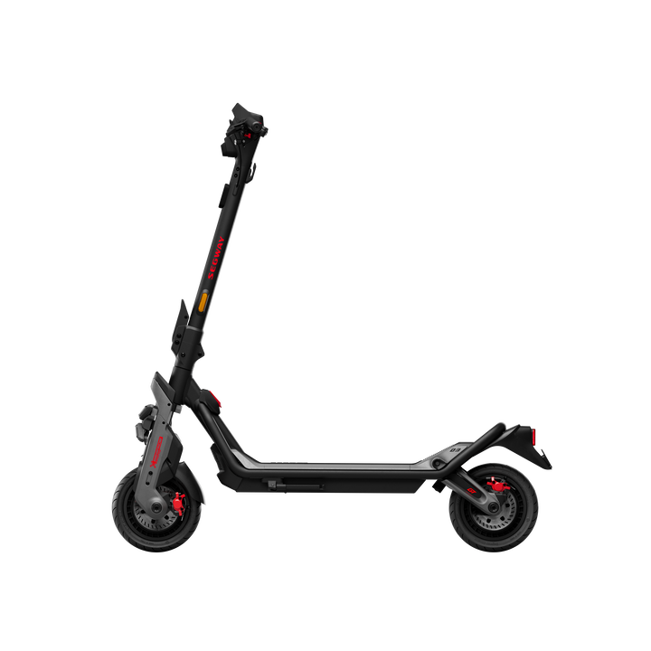 Patinete el&eacute;ctrico - Segway GT3 E, Potencia m&aacute;x. 2400 W, Potencia nominal 500 W, Autonom&iacute;a hasta 75 km a 25 km/h, Autonom&iacute;a m&aacute;xima 95 km, Bater&iacute;a 899 Wh, 25 km/h, Carga m&aacute;x. 150 kg, Doble suspensi&oacute;n hidr&aacute;ulica, Frenos de disco, Neum&aacute;ticos tubeless autosellantes de 11", Control de tracci&oacute;n, Pantalla TFT, Bluetooth/Segway AirLock, Apple Find My, Navegaci&oacute;n, Gris/Negro